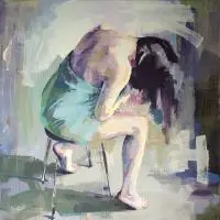 Marcin Ziółkowski, Akt, 2015, 2015, olej, płótno