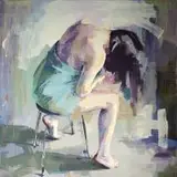 Marcin Ziółkowski, Akt, 2015, 2015, olej, płótno