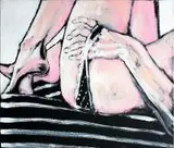 Katarzyna Śmigielska, Erotica 02, 2016, 2016, akryl, płótno