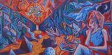 Mikołaj Czechowski, Pokój niemożliwości, 2016, 2016, olej, płótno
