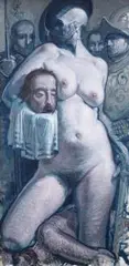 Franciszek Starowieyski, Salome, 1990, 1990, olej, płótno