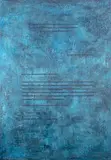 Z cyklu Dzienniki VII, 1998 by Hanna Zawa-Cywinska, 1998, akryl, substancja termoekspansywna, płyta, sold May 2016