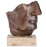 Autoportret by Stanisław Horno-Popławski, brąz patynowany, sold May 2016