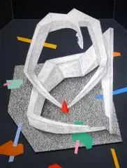 Adam Bakalarz, Fs10a, 2016, 2016, akryl, płótno