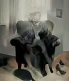 Justyna Jędrzejowska, Kochanka, 2016, 2016, olej, płótno
