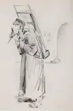 Szymon Kobyliński, Żydowski szklarz, ołówek, papier