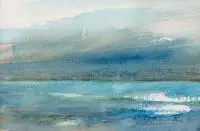 Henryk Mądrawski, Poranek, 1992 r., 1992, akwarela, papier