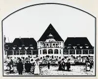 Łukasz Szajna, Sopot Dom Zdrojowy, 1989 r., 1989, tusz, offset, papier