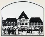 Łukasz Szajna, Sopot Dom Zdrojowy, 1989 r., 1989, tusz, offset, papier