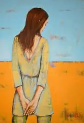 Renata Magda, Let fly, 2015, 2015, akryl, płótno