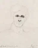 Jean-Léonard Lugardon, Portret hrabiego Seweryna Mielżyńskiego, 1852 r., 1852, ołówek, papier
