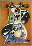 Józef Szajna, Szach, 1990 r., 1990, assemblage