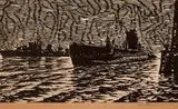Henryk Baranowski, Łódź podwodna, z teki grafik Marynarki Wojennej