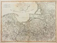 John Roberts, The Kingdom of Prussia, and it?s newly incorporated province of polish Prussia?, Mapa Prus, wyd. Laurie & Whittle, Londyn, 1794 r., miedzioryt kolorowany, wym. 50