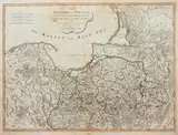 John Roberts, The Kingdom of Prussia, and it?s newly incorporated province of polish Prussia?, Mapa Prus, wyd. Laurie & Whittle, Londyn, 1794 r., miedzioryt kolorowany, wym. 50