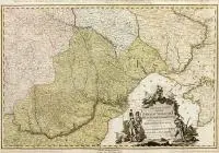 Carl Schütz, Carte Nouvelle de la Moldavie, Valakie, Bessarabie, et de la Crim?e?, Mapa Mołdawii, Wołoszczyzny, Besarabii, Krymu, Bukowiny i Siedmiogrodu, Wiedeń, 1789 r., miedzioryt kolorowany, wym. 50
