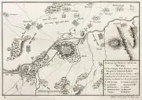 Augustin Foin, Plan de la Ville et siege de Neiss, Plan twierdzy Nysa podczas najazdu przez wojska austriackie w 1758 r., pochodzący z dzieła ?Theatre de la guerre présente en Allemagne?, 1759 r., miedzioryt, wym. 14