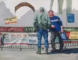 Dylemat, 2015 by Agnieszka Korybut-Daszkiewicz, 2015, olej, płótno, sold Dec 2015
