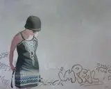 Marzena Ślusarczyk, I'm REAL, 2015, 2015, akryl, płótno