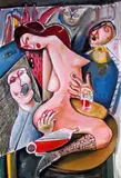 Maciej Cieśla, Po alkoholu 2, 2015, 2015, akryl, olej, płótno