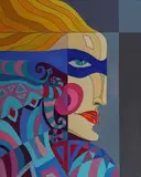 Ignorancja, 2012 by Lilia Fijałkowska, 2012, olej, płótno, sold Nov 2015