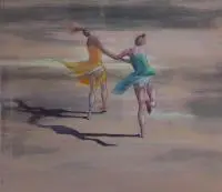 Holiday ESCAPE, 2015 by Marta Szarek, 2015, akryl, płótno, sold Nov 2015