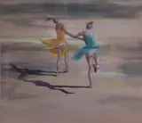 Marta Szarek, Holiday ESCAPE, 2015, 2015, akryl, płótno