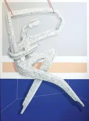Adam Bakalarz, Ga16.133 z cyklu "Zawodnicy", 2015, 2015, akryl, płótno
