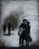 Monika Dałek, Spacer, 2015, 2015, akryl, płótno