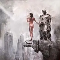 Janusz Orzechowski, Top, 2014, 2014, akryl, płótno