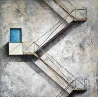 Sonia Ruciak, Spokój, 2015, 2015, akryl, płótno