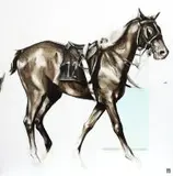 Adrian Tkaczyk, Rider-12, 2015, 2015, olej, płótno