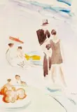 Wojciech Weiss, Na plaży w Nicei VII, 1925 r.