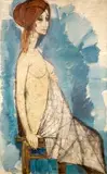 Maciej Lachur, Sara, 1970 r., 1970, olej, płótno