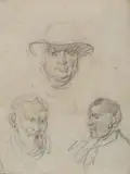 Piotr Michałowski, Studium portretowe