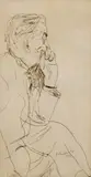 Józef Czapski, Portret Jana Cybisa, 1957 r.