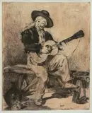 Edouard Manet, Gitarzysta, 1861 r.