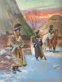 Wojciech Kossak, Grenadier z woltyżerem, lata 20-te XX w.