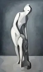 Damian Cosma, Ancient Memory, 2015, 2015, olej, płótno