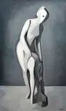 Damian Cosma, Ancient Memory, 2015, 2015, olej, płótno