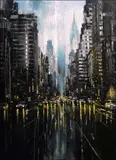 Bartłomiej Koter, Before darkness, 2015, 2015, olej, płótno