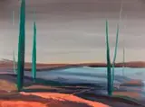 Jacek Malinowski, Paesaggio XXV, 2015, 2015, olej, płotno
