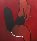 Grzegorz L. Piotrowski, Karmin, 2015, 2015, akryl, płótno