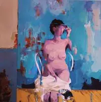 Tomasz Tobolewski, Bez tytułu, 2015, 2015, akryl, płótno