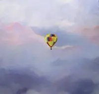 Lily Woo, Heaven, 2015, 2015, akryl, olej, płótno