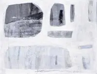 Katarzyna Gauer, W sieci, 2014, 2014, akryl, płótno
