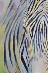 Anna Piotrowiak, Zebra-art IV, 2015, 2015, akryl, płótno