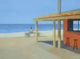 Andrzej Tuźnik, Praia em Maricá, 2015, 2015, olej, płótno