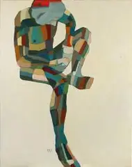Eda Yukov, Bez tytułu, 2015, 2015, olej, płótno