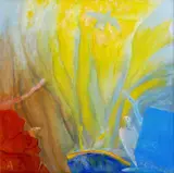 Peter Bartoš, Leťte zo svojich A B C stanovísk k svetlu!, 2007, olej na plátne